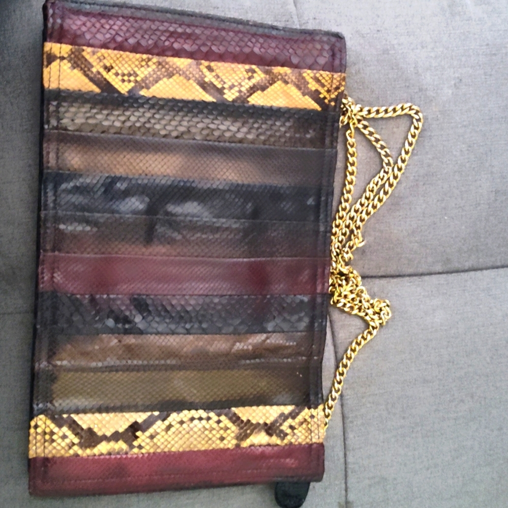 Allison Bag multicolored skin leather